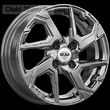5,5 x 14 ET43 d60,1 PCD4*100 СКАД Тейде Графит